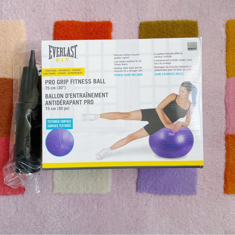 Everlast Burst Resistant Fitness/ Exercise Ball
